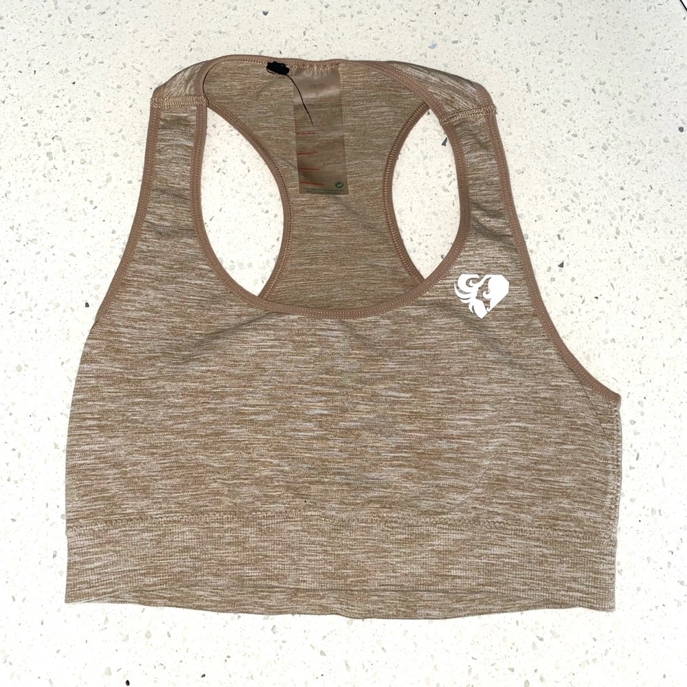 Women’s Best Wear tan sports bra